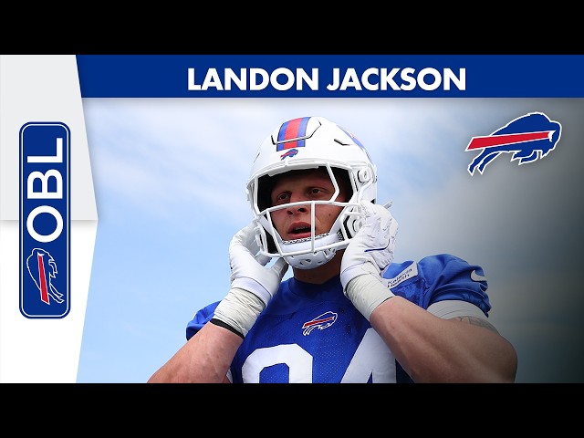 Landon Jackson: "I'm Really Excited About This Upcoming Year" | Buffalo Bills