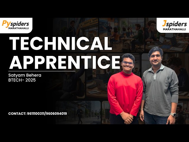 Another Pyspiders Marathahalli Student Lands an IT Job!