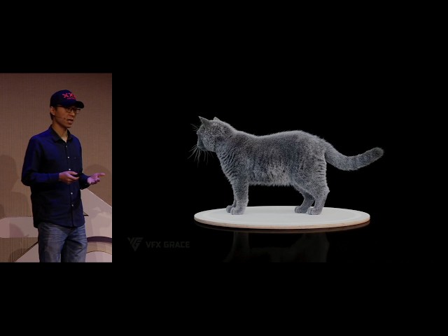 Every Hair Deliberate: A Photoreal Cat in Hair Curves — BCON26