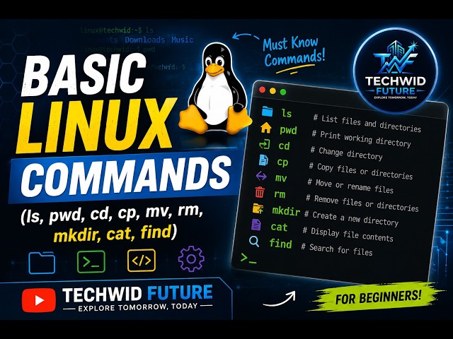 Learn Essential Linux Commands  | Complete Beginner's Guide to Linux Terminal