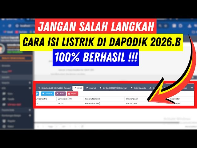 How to Top Up Your Electricity Bill on Dapodik | Latest - Easy