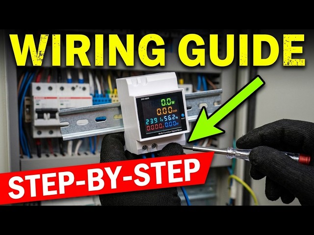 6 IN 1 DIN RAIL AC MONITOR: STEP-BY-STEP WIRING & SETUP (Tagalog)