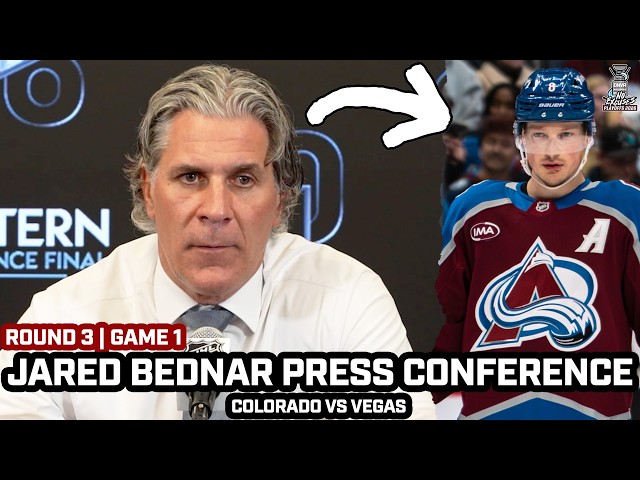 Jared Bednar on Missing Cale Makar, Avs' BAD Execution & More After Game 1 LOSS vs Vegas
