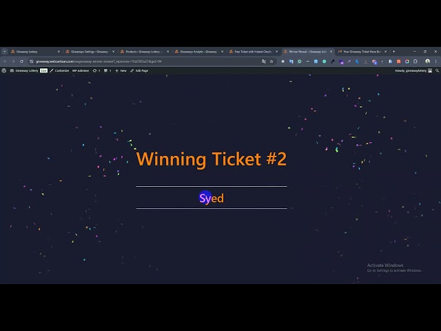 Send Email Notification When Winner Select