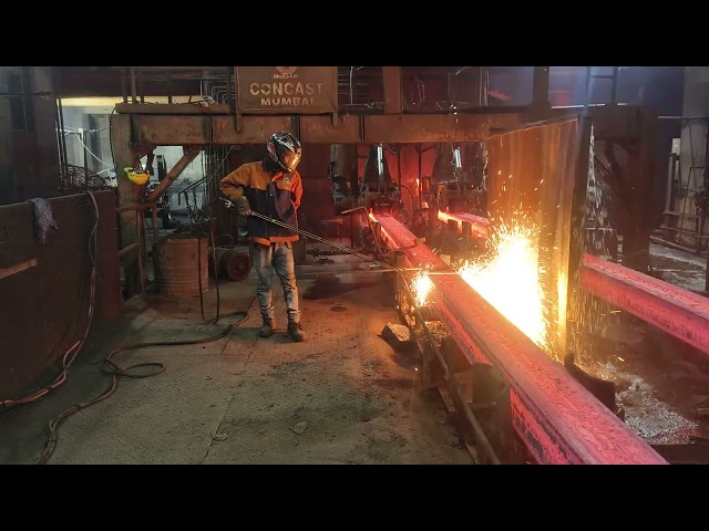 CCM Casting section  250 X 200 steel plant