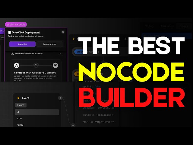 THE BEST NOCODE BUILDER IN 2025 - BETTER THAN AI!