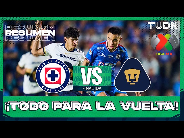 HIGHLIGHTS I - Cruz Azul vs Pumas | Liga MX - Final - First Leg Clausura 2026 | TUDN