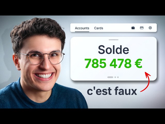 J’ai piégé des Arnaqueurs avec une Fausse Banque