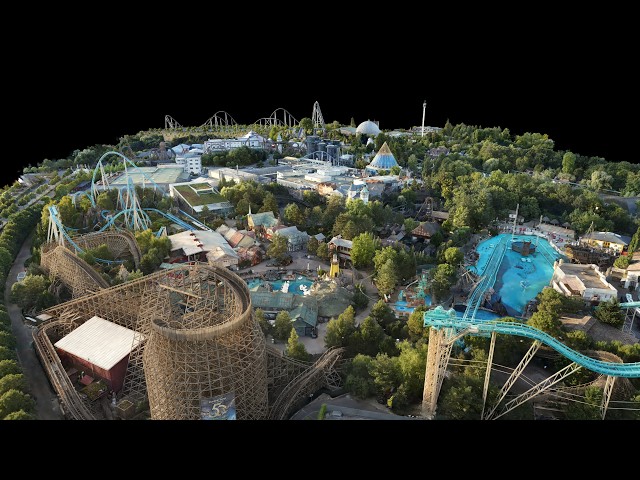 Gaussian Splatting (3DGS) of Germany’s Largest Theme Park: Europa-Park in Rust