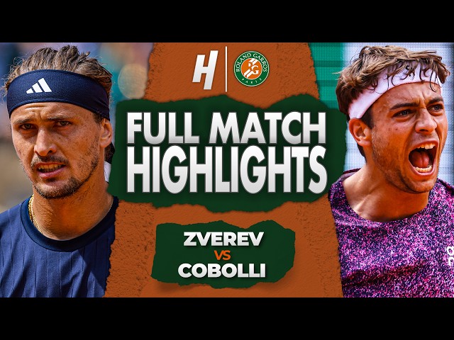 Alexander Zverev vs Flavio Cobolli - FULL Final Highlights 🔥 Roland Garros 2026