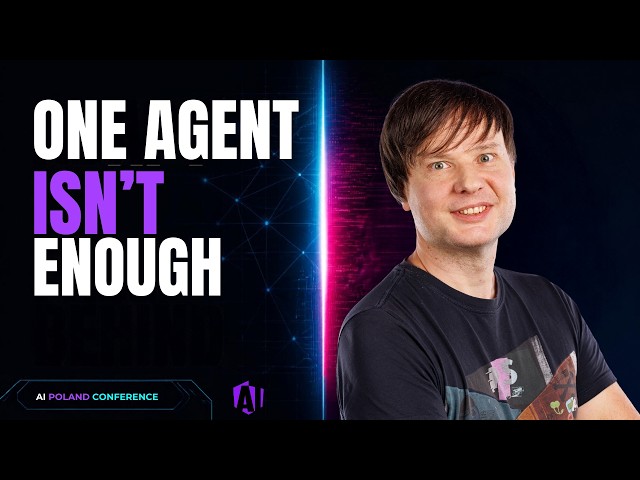 One AI Agent Isn’t Enough: Multi-Agent Systems in Action | Maxim Salnikov