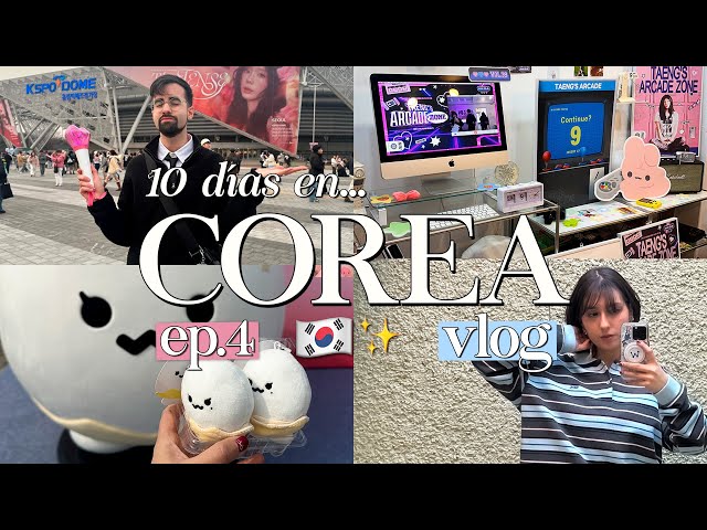 Últimos días en Corea 🇰🇷: Concierto de Taeyeon, noraebang, compritas y vuelta a la rutina | VLOG