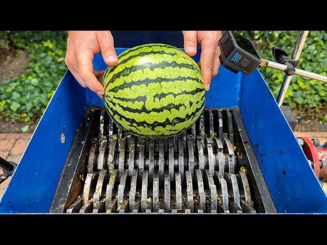 The Most Satisfying Watermelon Destruction Ever