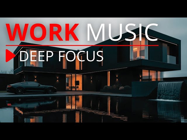 Deep Future Garage Mix ⚡ Lock In Mode | Focus & Productivity