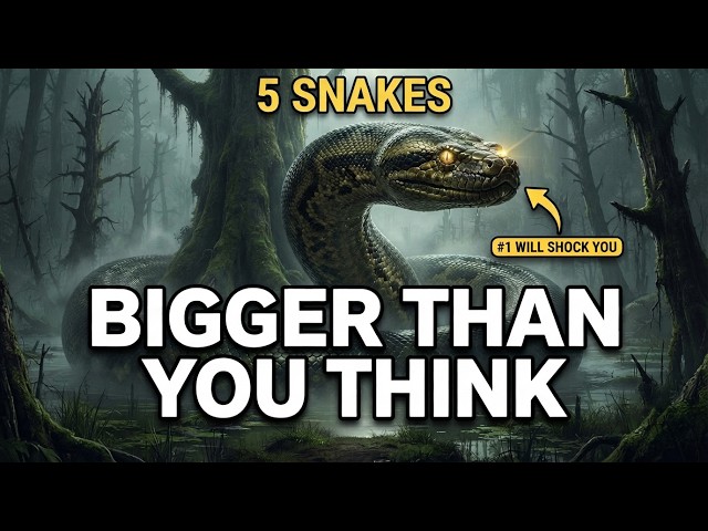 5 Snakes Bigger Than You Can Imagine (One Is Still Alive)