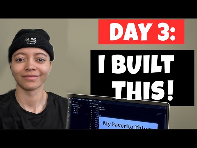 Day 3 – ROG Zephyrus G14 Unboxing & Coding My First Website Step by Step