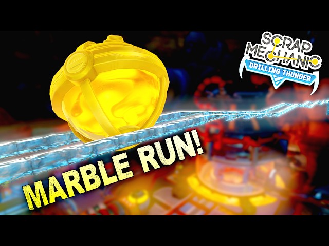 I Built a Marble Run to Automate Ore Transport! [Drilling Thunder 32]