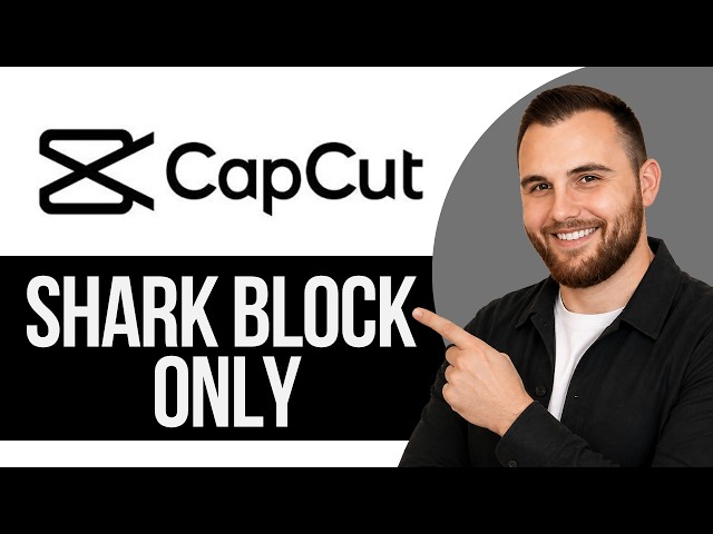 How to Fix CapCut Error Shark Block Only (Quick Guide)