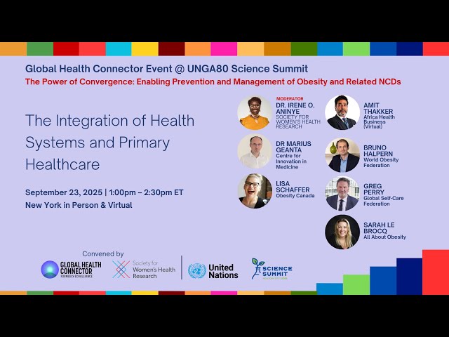 The Integration of Health Systems and Primary Healthcare @ UNGA80