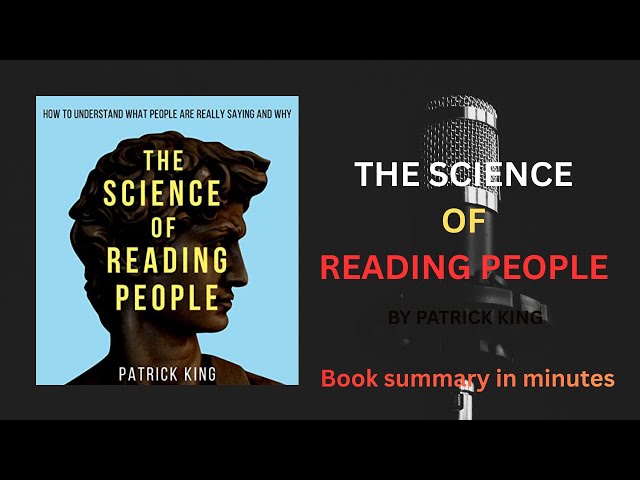 Unlock the Secrets of Human Behavior | The Science of Reading People Audiobook Summary