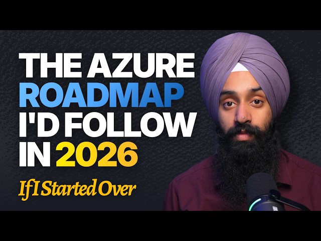 The 2026 Azure Roadmap in 5 Phases (From Zero to a Hired Specialist)