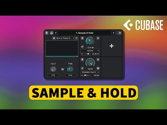 This is Sample & Hold | Cubase Modulators Explained