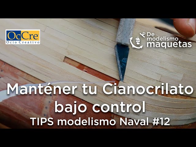 🔴Mantener el CIANOCRILATO bajo control  # 12 Tips de Modelismo Naval