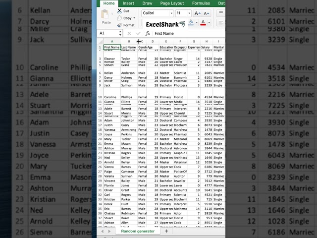 Quick clean messy data. #excel #exceltips #microsoftexcel #microsoft #exceltutorial