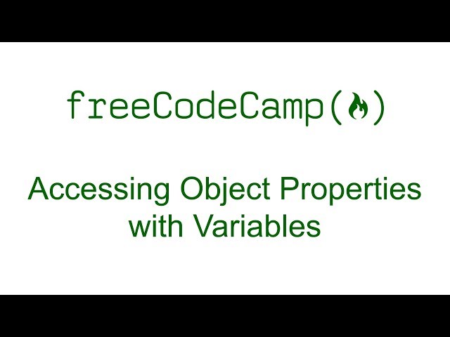 Accessing Object Properties with Variables - Free Code Camp