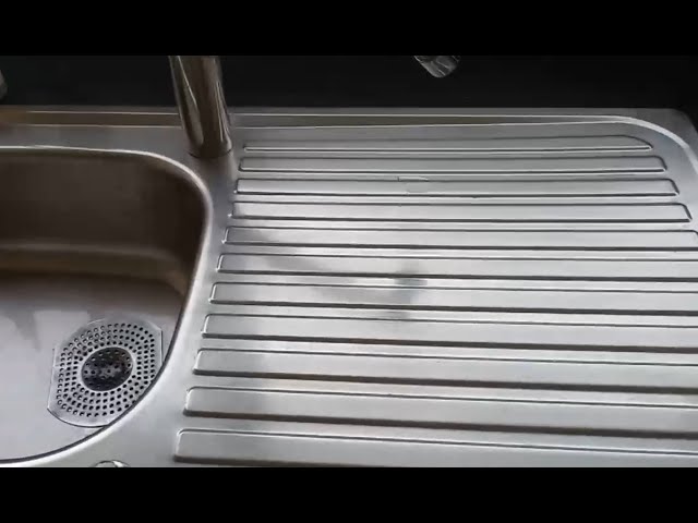 How To Remove Water Marks And Limescale On A Sink