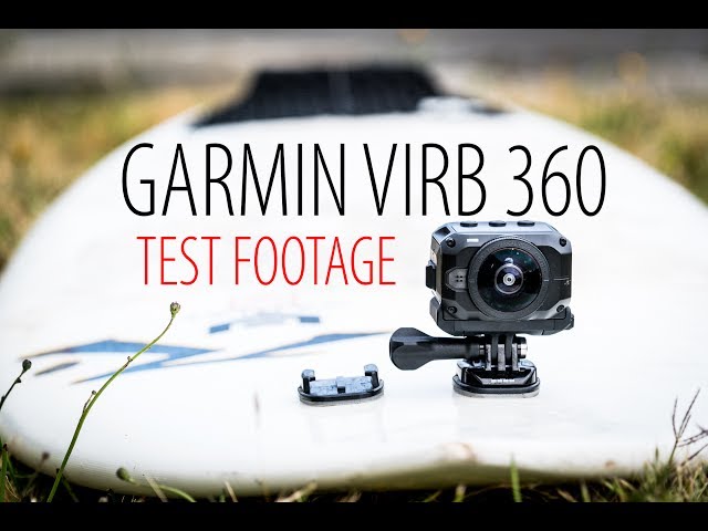 Garmin Virb 360 First Test Footage (Spherical)