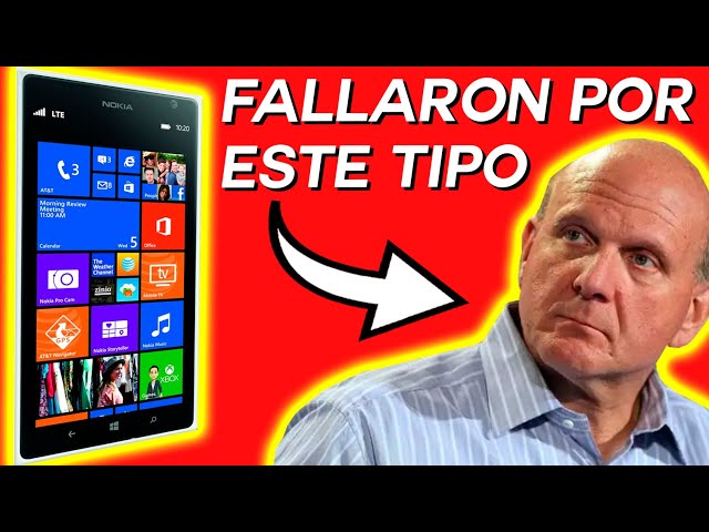 Windows Phone was BETTER than iOS and Android but it was a DISASTER