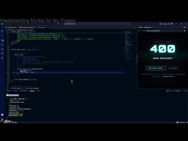 🔴 Live :: Coding my own hobby project | Typescript | Express