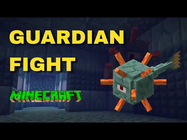 Ocean Monument | GUARDIAN Fight | MINECRAFT SURVIVAL