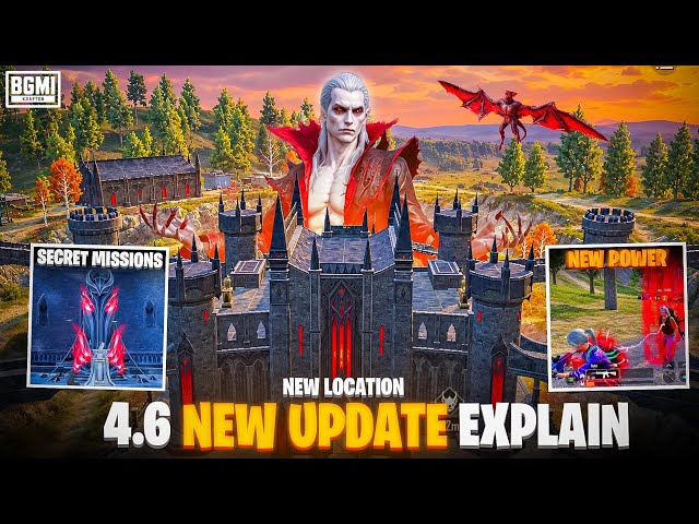 👉 BGMI 4.6 UPDATE IS HERE 🔥 BIG CHANGES, NEW POWERS & SECRET MISSIONS | 120FPS