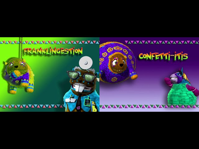 Viva Piñata S01E17 Franklingestion/Confetti-Itis