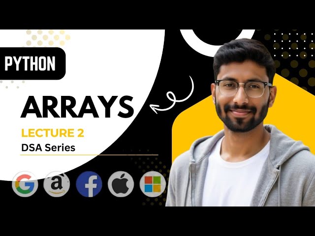 DSA with Python: Arrays for Beginners & Programmers | Palindrome, Rotate Array & Missing Number 