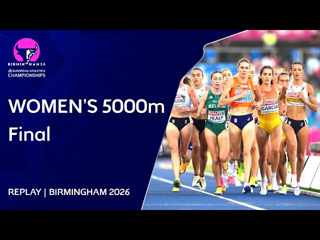 Battocletti's Title Defence | Women's 5000m Final Replay | Birmingham 2026 European Championships