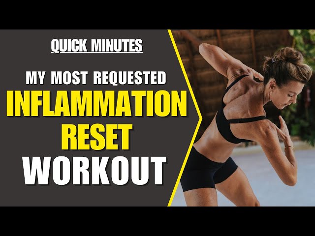 My Most Requested Quick Minutes Anti-Inflammation Workout | 6 Moves From My Viral Video 