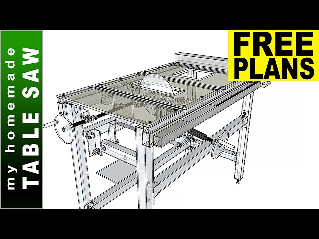 🟢 My Homemade Table Saw 👉 FREE Table Saw DIY Plans  👈