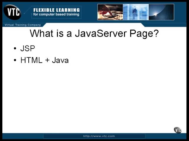 What is a JavaServer Page
