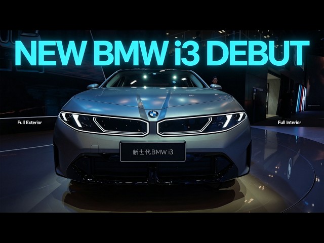 BMW i3 40L 2027 totalmente nuevo: Exterior e interior - Salón del Automóvil de Chengdu 2026 | 4K