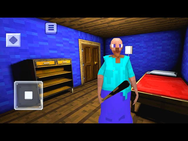Granny Game Horror Escape Gameplay | Granny Minecraft Mod Ep 2