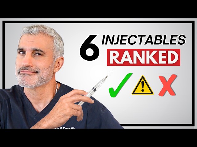 6 Anti-Aging Injectables Ranked by a Facial Plastic Surgeon (PRP, Juvederm, Botox)