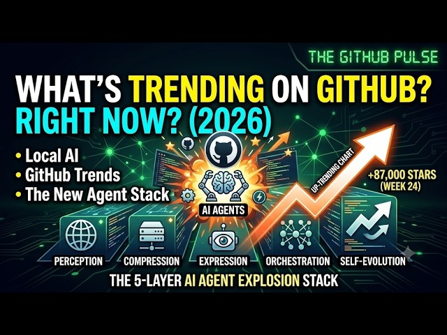 What’s Trending on GitHub Right Now? (The AI Agent Explosion)