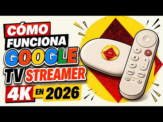 Cómo funciona GOOGLE TV STREAMER 4K en 2026 Análisis y opinión del RENDIMIENTO REAL conectado al TV
