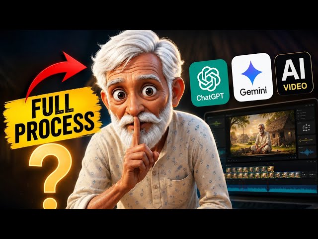 Viral Dada Ji AI Video Kaise Banaye | Full Tutorial 2026🤫