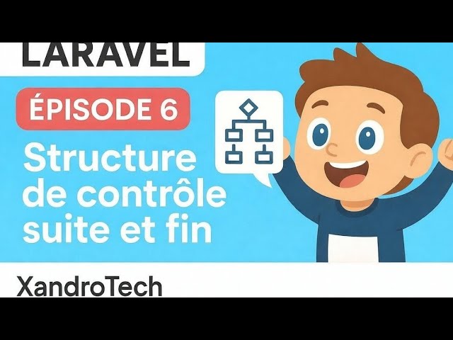Structure de contrôle avec Laravel 12 (suite et fin)