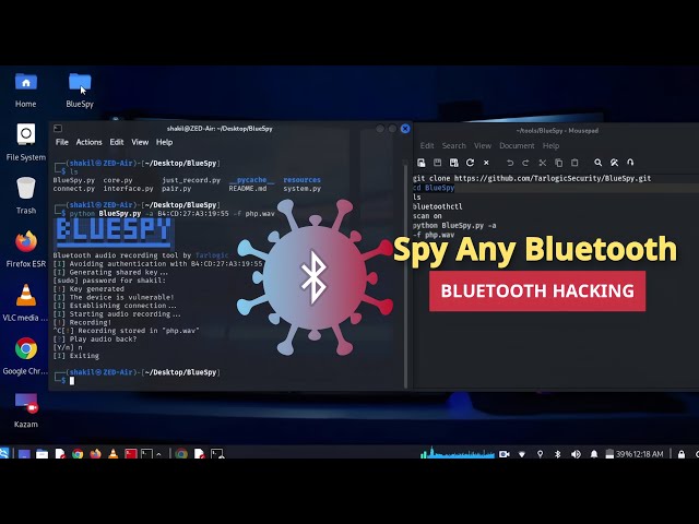 how to hack any Bluetooth | Speaker hack | kalilinux | Insane hack | BlueSpy | 2025