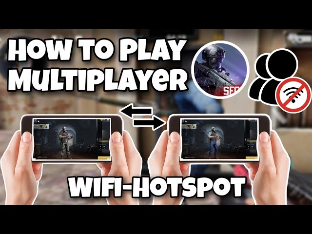 HOW TO PLAY MULTIPLAYER IN SFG3 USING WIFI-HOTSPOT | SPECIAL FORCE GROUP 3 MULTIPLAYER TUTORIAL